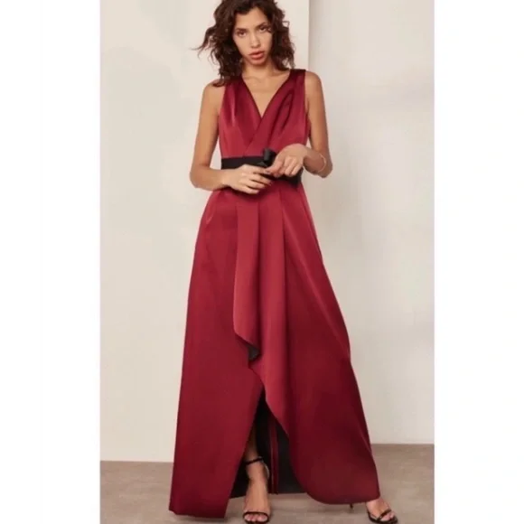 TED BAKER MAXI CASTALE SATIN FORMAL DRESS SZ US 10/12 OR TED SZ 4 Ted Baker London | Dresses | Ted Baker Maxi Castale Satin Formal Dress Sz  Us 12 Or Ted Sz 4 | Poshmark